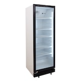thumbnail of Getränkekühlschrank 360 Liter weiß/schwarz mit Glastür - ZK 360