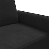 thumbnail of vidaXL 2-Sitzer-Sofa Schwarz 120 cm Samt