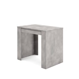 thumbnail of Consolle allungabile, Tavolo consolle allungabile, 140, Per 6 persone, Tavolo da pranzo, Stile moderno, Cemento _ EX140CEM2020