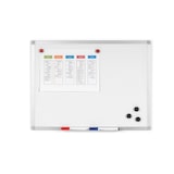thumbnail of Bi-Office Maya Magnetisches Whiteboard 120 × 90 cm – Aluminiumrahmen