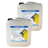 thumbnail of Essigsäure 60% Essigessenz C2H4O2 Reiniger Entkalker 2 x 10 Liter