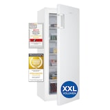 thumbnail of Exquisit Gefierschrank, Tiefkühlschrank, 177 Liter, 4 Gefrierschubladen, 2 Gefrierfächer, 4-Sterne-Gefrieren, GS230-H-050D weiss