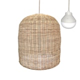 thumbnail of Lumisky Suspension nomade GIACOMO NOMAD H45cm Rotin Beige