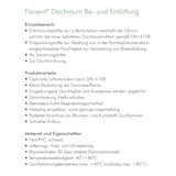 thumbnail of Flachdach Dachraum Lüfterelement DN 110 mit PVC-Anschluss