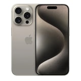 thumbnail of Apple iPhone 15 Pro 5G 8GB RAM 256GB Dual Sim Natur Titan DE