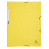thumbnail of Exacompta 55529E 25x Sammelmappen mit Gummizug und 3 Klappen, Colorspan-Karton 400g/m2, für DIN A4 - gelb