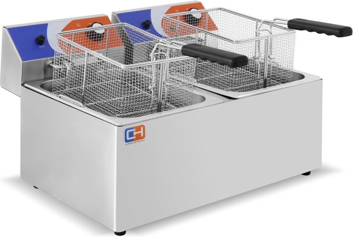Freidora eléctrica industrial modelo EF-8L-2 de Climahostelería