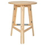 thumbnail of tectake Party statafel van massief hout inklapbaar 79x110cm - bruin - 403249