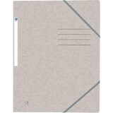 thumbnail of Eckspannmappe, DIN A4, 390g, beige 3 Einschlagklappen, Gummiband,