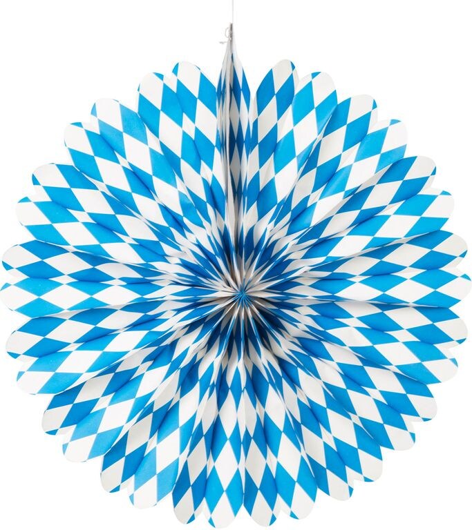 Kleiner Deko-Fächer "Bayern" Ø 46 cm