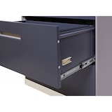 thumbnail of Hängeregisterschrank HWC-A10, Aktenschrank Büroschrank Stahlschrank, A4 abschließbar ~ 132x76x46cm grau-dunkelgrau