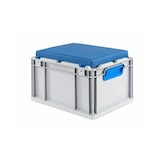 thumbnail of PROREGAL Sitzkissen für Eurobox NextGen Seat Box | BxT 30x40cm | Blau | Eurobehälter, Sitzbox, Transportbox, Transportbehälter, Stapelbehälter