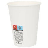 thumbnail of DELUKE® Pappbecher Weiß 1000 Stück - 300ml Einwegbecher Getränkebecher Pappe Becher Einweg Kaffeebecher Teebecher Partybecher