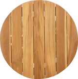 thumbnail of vidaXL Gartenbeistelltisch Ø50x49,5 cm aus massivem Teakholz