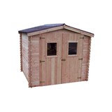 thumbnail of HABRITA Abri Dublin Douglas Madriers 4.15 M² Sans Plancher du2421.02n