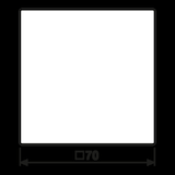 thumbnail of Jung Wippe Schriftfeld LS 990 NA GL LS990NAGL