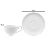thumbnail of Villeroy & Boch Royal Café au Lait Tasse mit Untertasse