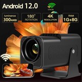 thumbnail of Mini Videoprojecteur 4K Android 12 WiFi Bluetooth HD Portable 200 Pouces YONIS