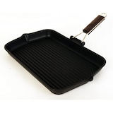 thumbnail of Risolì Bistecchiera Saporella Antiaderente Alluminio, Nero, Cm 36x24