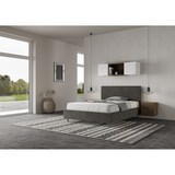 thumbnail of Cama sin somier Adele 130x200 gris