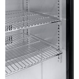 thumbnail of METRO Professional Frigo vetrina per bevande GBC3003, alluminio/vetro, 135x53x86.5cm, 308L, refrig. a ventola, 160W, con serratura, 3 porte, nero