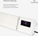 thumbnail of Cosmic Beam Smart 24 Infrarot-Heizstrahler 2400W App-Steuerung Fernbedienung Weiß