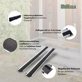 thumbnail of TRUTZHOLM 2 x Teleskoprampe 90 - 152 cm Traglast 272 Alu grau schwarz Antirutsch beschichtet inkl.Tasche Rollstuhlrampe