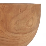 thumbnail of Bazar Bizar Kom van teakhout 25x25x15 cm naturel - Set van 2