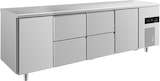 thumbnail of A&S Kühltisch -2 bis +8°C 2330x700x850mm mit 2x Türen und 2x zwei Schubladen