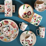 thumbnail of Assiette plate Bertille 25 cm x6 -  Décoré Rond Grès Amadeus 25.20x25.20 cm