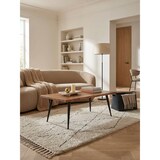 thumbnail of Sheesham Couchtisch, Massivholz, Baumkante, Metallgestell, Handgefertigt mit Schutzlack. 110x60x40 cm | Kadima Design