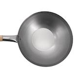 thumbnail of Wok en acier doux Vogue 33 cm