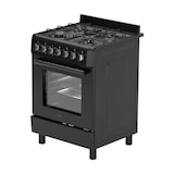 thumbnail of Wiggo WO-E605R(BB) Vrijstaande Gasfornuis - 60 cm - Zwart