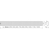 thumbnail of Alcadrain Duschrost LINE  für Duschrinnen, Edelstahl-Matt 850 mm