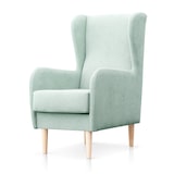 thumbnail of Sillón Narex SUEÑOSZZZ Sillón Nórdico Tapizado En Tela Verde Agua