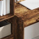 thumbnail of vidaXL Schreibtisch mit Schubladen 2 pcs Geräucherte Eiche