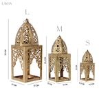 thumbnail of LAYBA Marokkanische Laterne Gold-Optik Messing