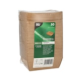 thumbnail of PAPSTAR, Snackbakje, karton "pure" 3,5 cm x 7 cm x 9 cm bruin