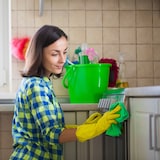 thumbnail of Relaxdays Herdabdeckplatten Edelstahl 4er Set, Herdplatten Abdeckung bis 20 cm Durchmesser Elektroherd Abdeckung, silber