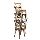 thumbnail of Biscottini Silla de madera 88x42x43 cm | Silla apilable para cocina, comedor y jardín | Silla Thonet vintage