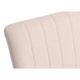 thumbnail of Sitzbank | HxBxT 90x160x60cm | Sitzhöhe 48cm | Rückenlehne Stoff/Textil Bouclé Metall 160cm | Creme-Beige | Esszimmerbank Bank Polsterbank