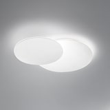 thumbnail of Plafoniera Moderna Drum Metallo Bianco Acrilico Led 33W 3000K