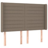 thumbnail of vidaXL Boxspringbett mit Matratze & LED Taupe 140x190 cm Stoff