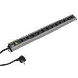 thumbnail of BACHMANN stekkerdoos 12x geaard contact, met schakelaar, 2 m