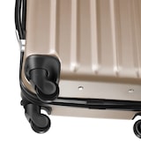 thumbnail of tectake Set de 3 Valises Trolley Rigides - ABS 75 x 50 x 30 cm Champagne
