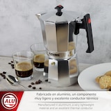 thumbnail of Magefesa Colombia - Cafetera Italiana de 9 Tazas, 450ml, Aluminio Extra Grueso, Todo Tipo de Cocinas, NO APTA PARA LAVAVAJILLAS E INDUCCIÓN