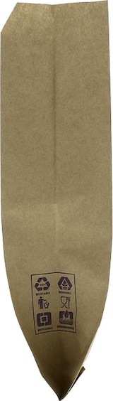 thumbnail of MONOUSO - Saco de Papel Antigordura Kraft 14+7x24cm (250 Uds)