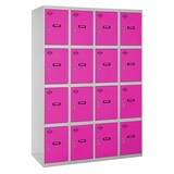 thumbnail of SimonRack Spind Schrank, Metallschrank, Schließfachschrank, Schloss, 4 Abteile, 1800x1600x500 mm  - Simonlocker