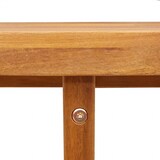 thumbnail of vidaXL Garten-Beistelltisch Rund Ø55x40 cm Massivholz Akazie