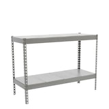 thumbnail of SimonRack Industrieregal, 900x1500x600 mm, 600 kg am Biegepunkt, 2 Metallböden, Garagenregal, Verzinkt- Simonforte